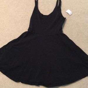 Victoria secret pink black cotton dress
